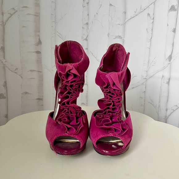 Steve Madden Peep-Toe Heels - Picture 5 of 11